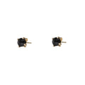 Gold Onyx Studs