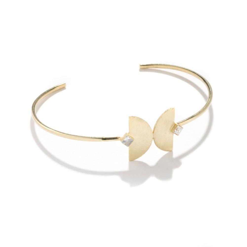 Double Half Moon Bangle, Just 1 Left!