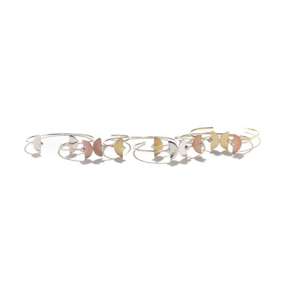 Double Half Moon Bangle, Just 1 Left!