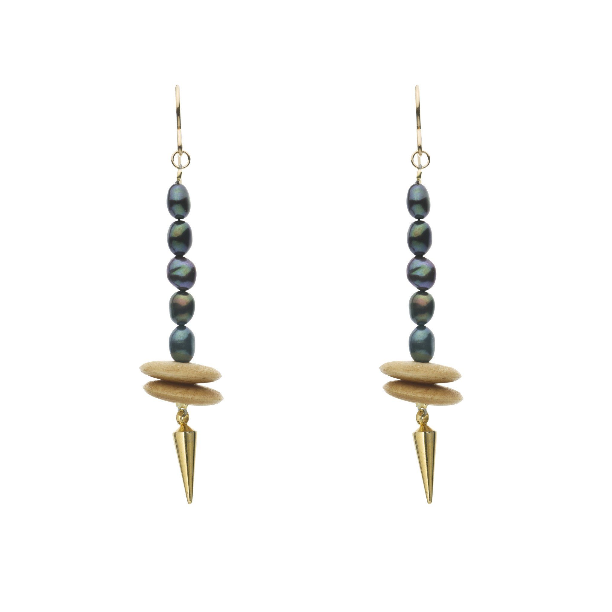Dagger Drops with Pearls