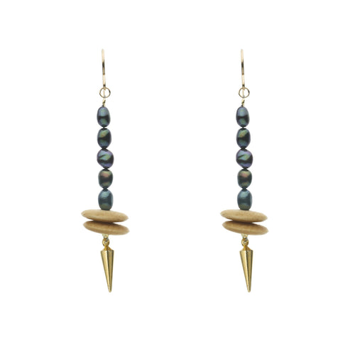 Dagger Drops with Pearls