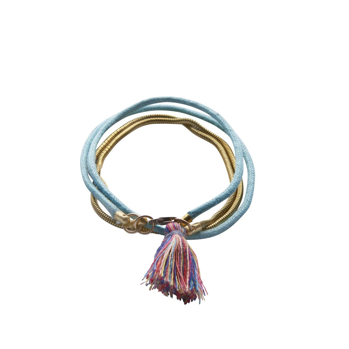 Wrap Bracelet with Tassel