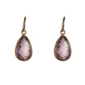 Faceted Drop Earring