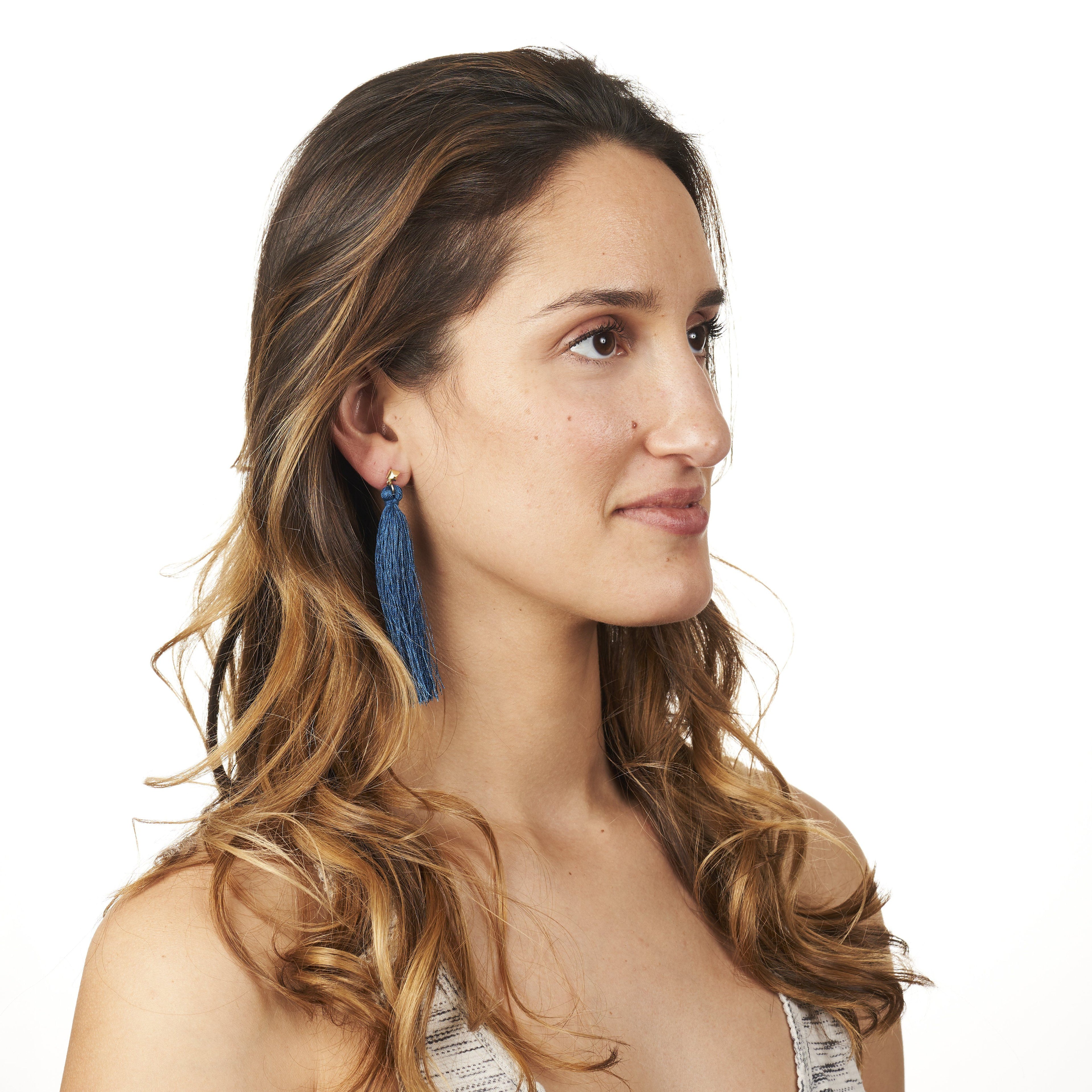 Bullet Stud with XL Tassel