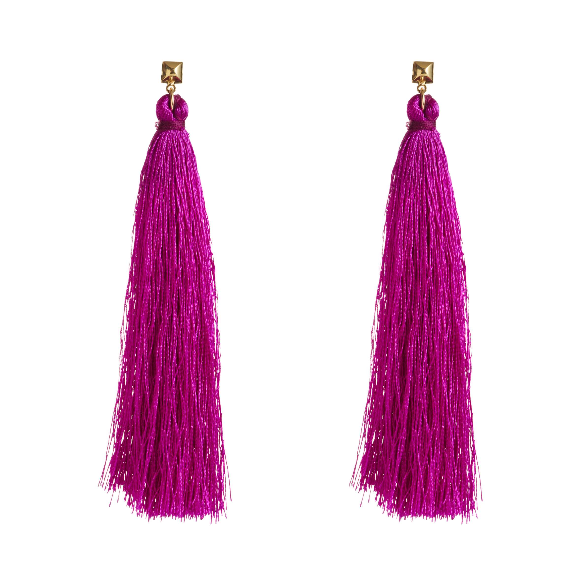 Bullet Stud with XL Tassel