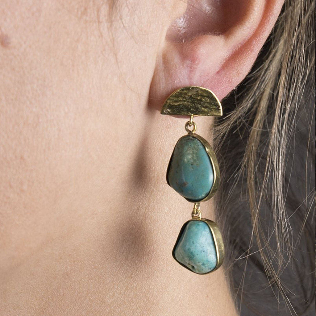 Natural Turquoise Drops