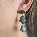 Natural Turquoise Drops
