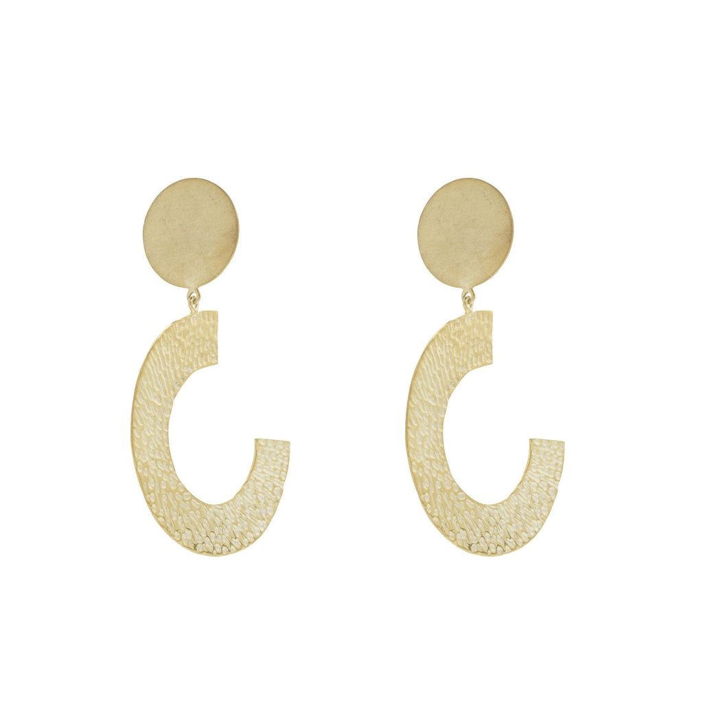 Large Disco Earrings