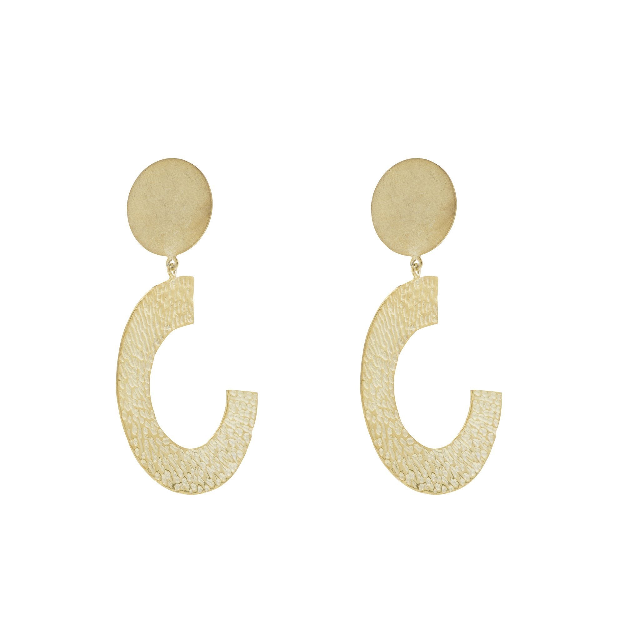 Large Disco Earrings