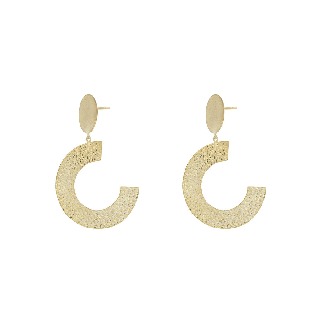 Large Disco Earrings