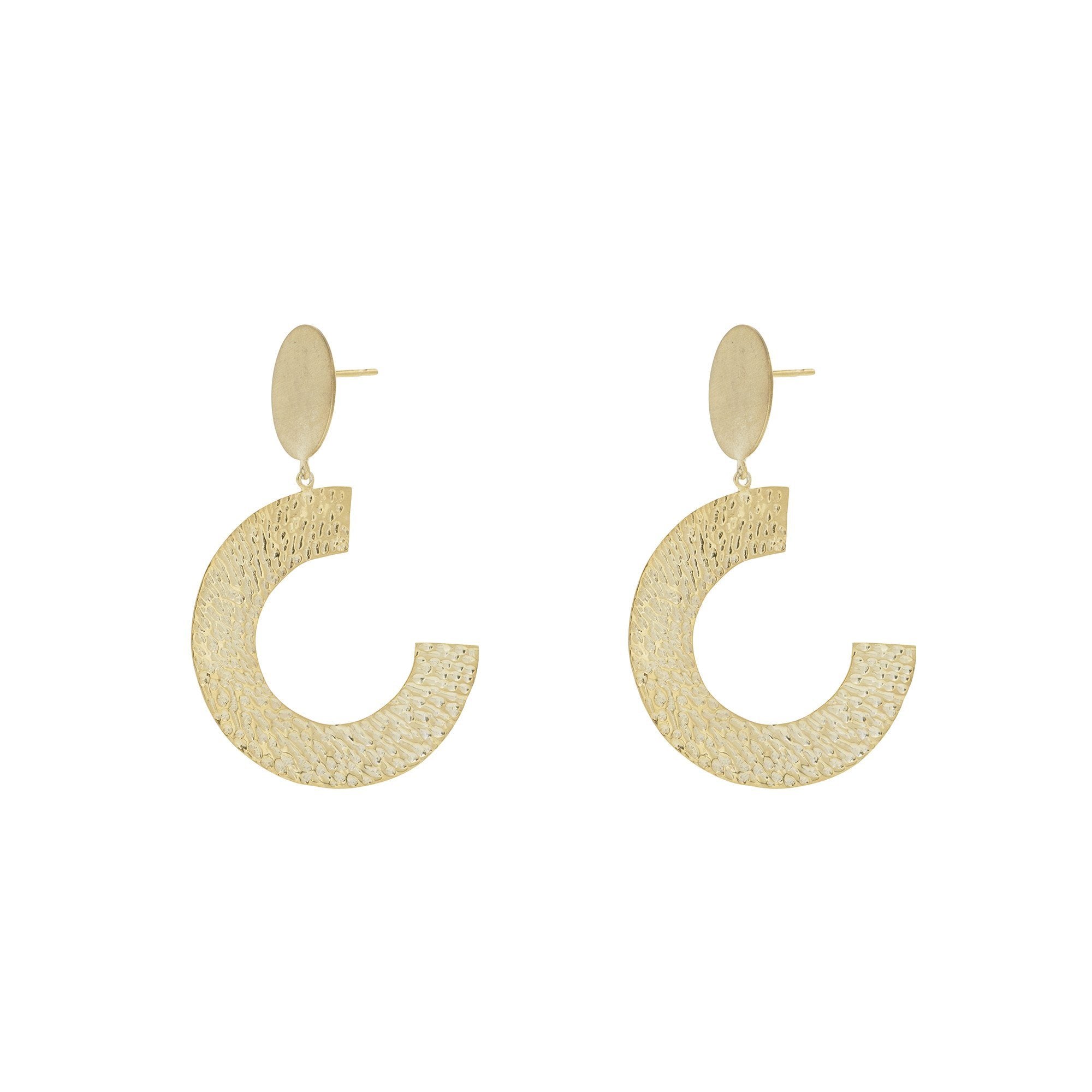 Large Disco Earrings