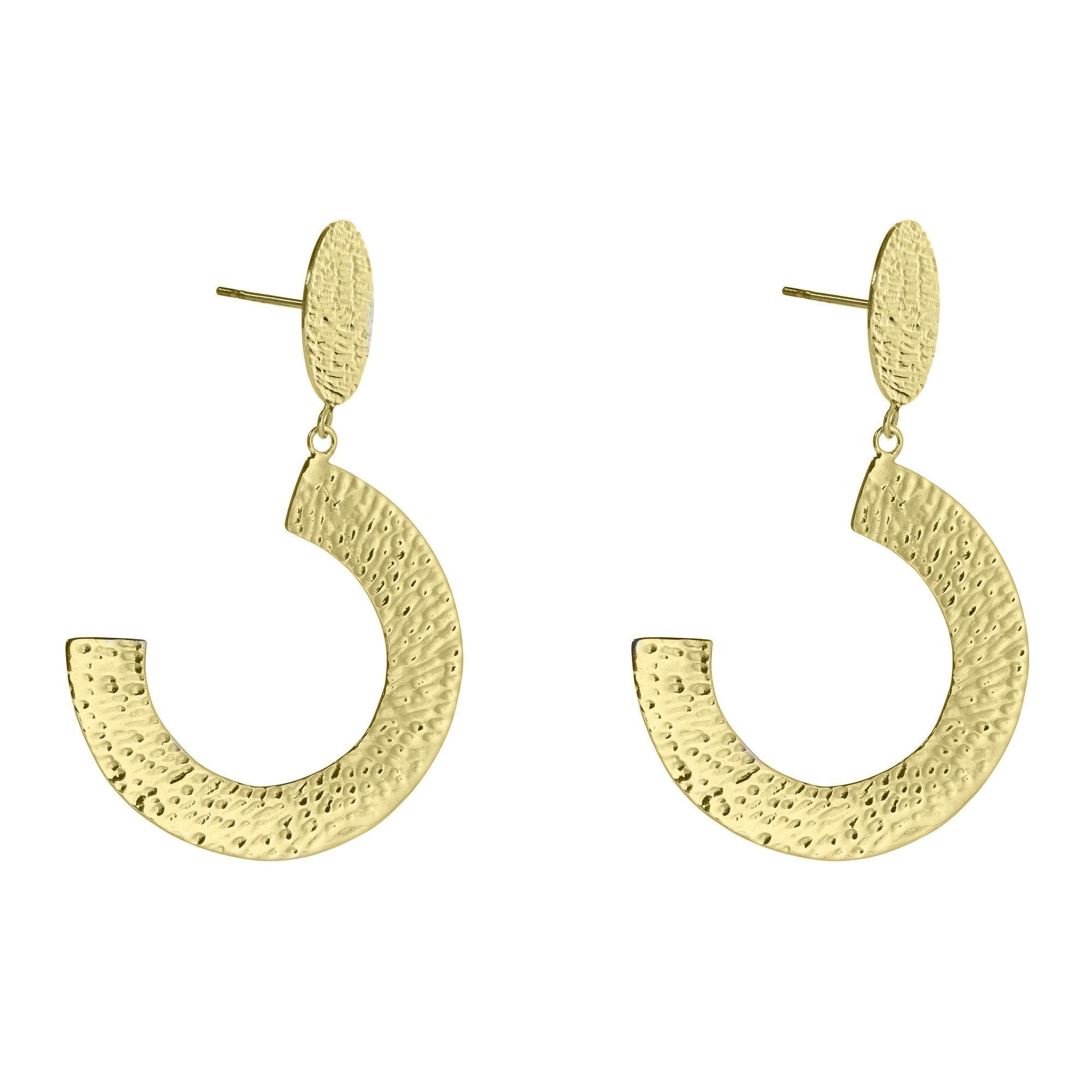 Large Disco Earrings