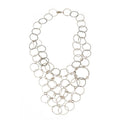 Large Circle Bib Necklace