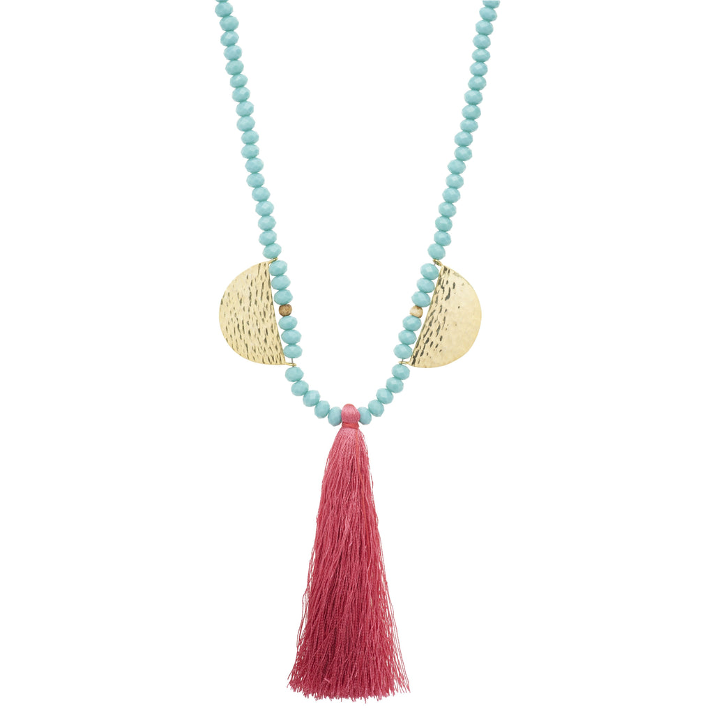 Half Faceted Bead Mala