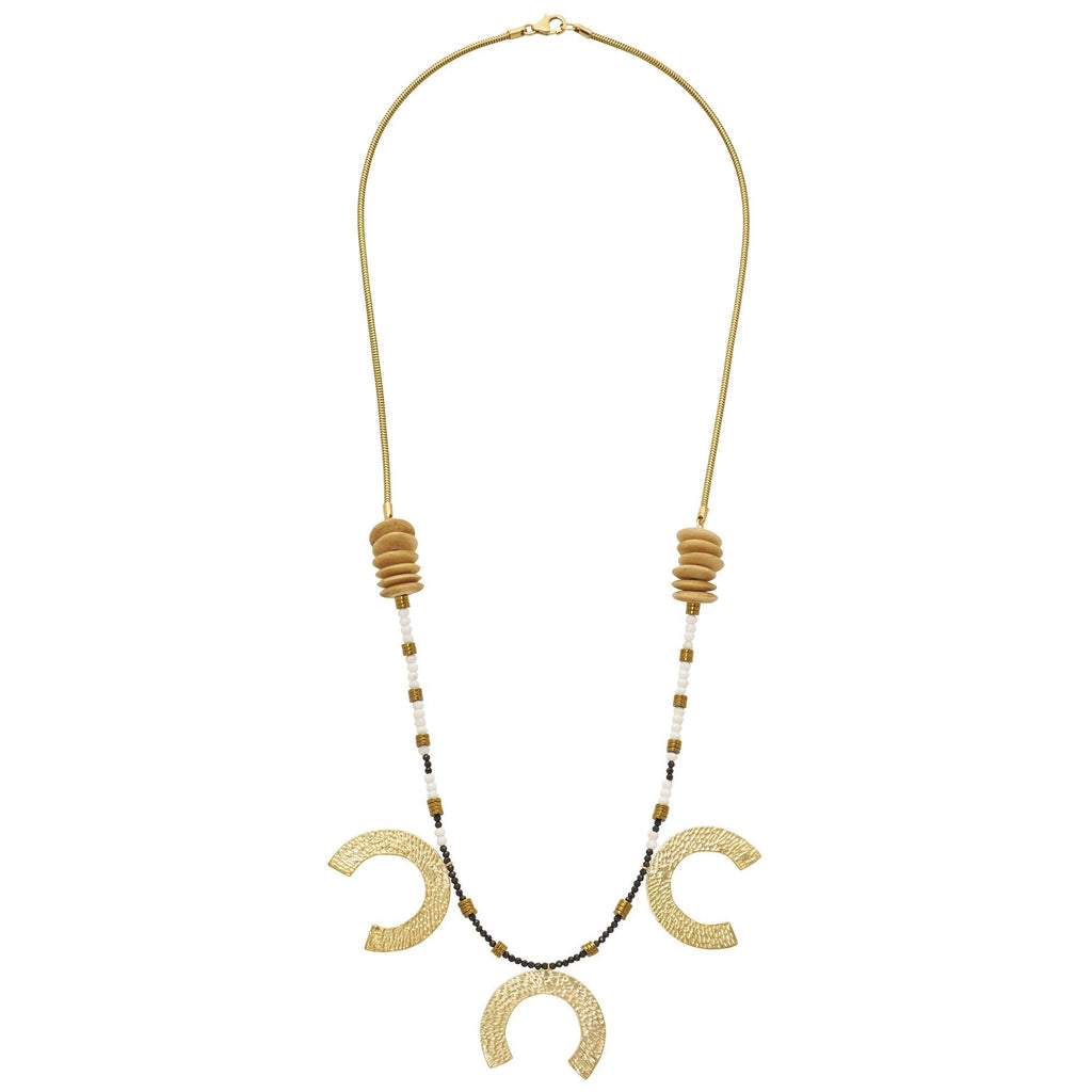 Large 3-Tier Horseshoe Necklace