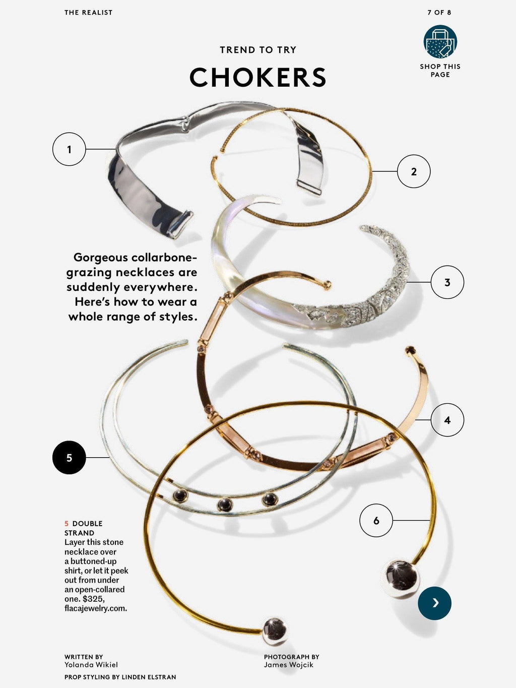 Seen in Real Simple: Double Choker - Only One Remains!
