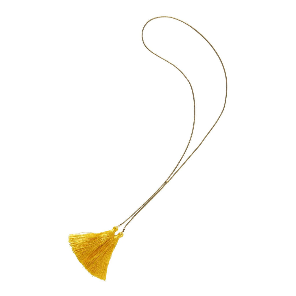 Snake Lariat with Tassels