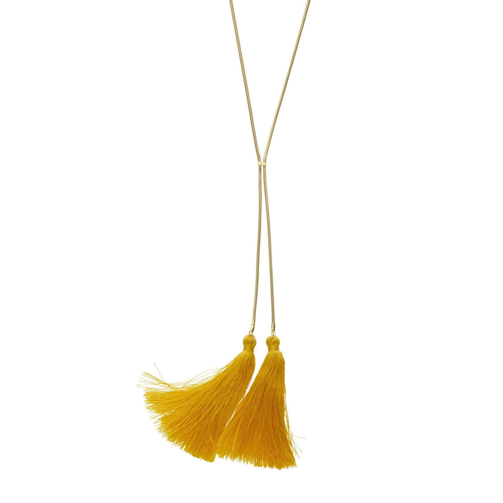 Snake Lariat with Tassels
