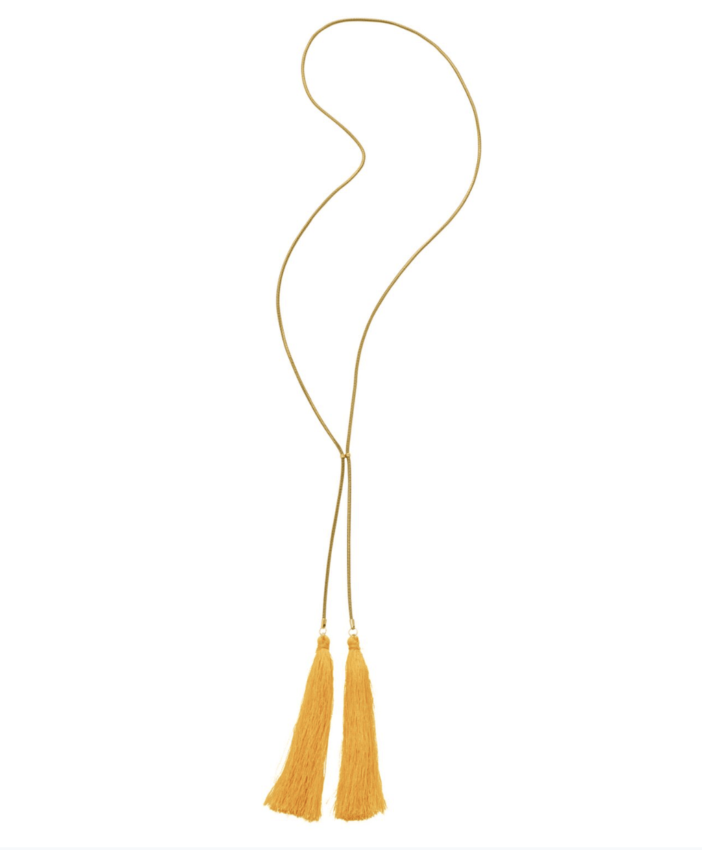 Snake Lariat with Tassels