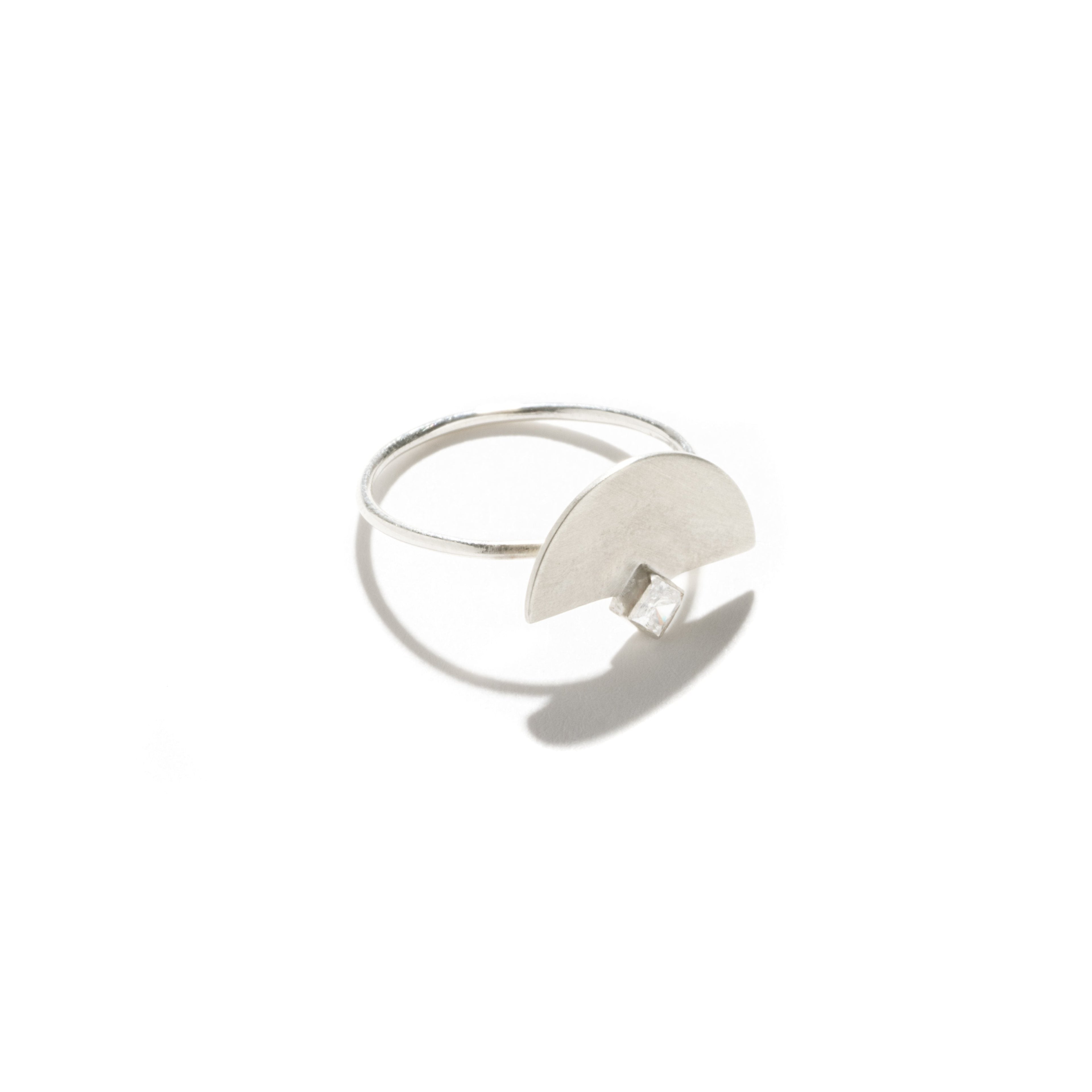 Half Moon Layering Ring