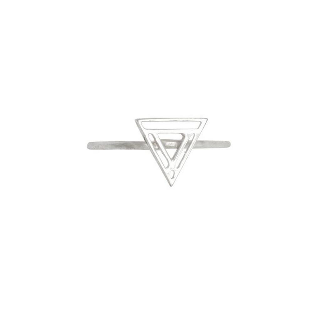 Triangle Stack Ring