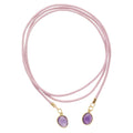 Wrap Choker with Gemstones