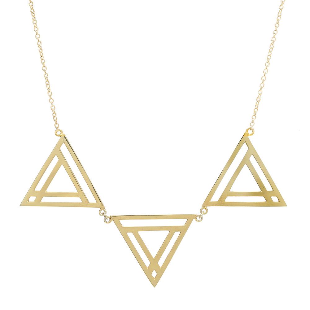 Small Triangle Necklace