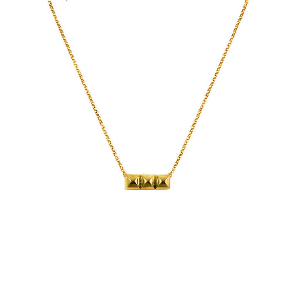 Flaca Picks: New 3-Tier Horizontal Bullet Necklace