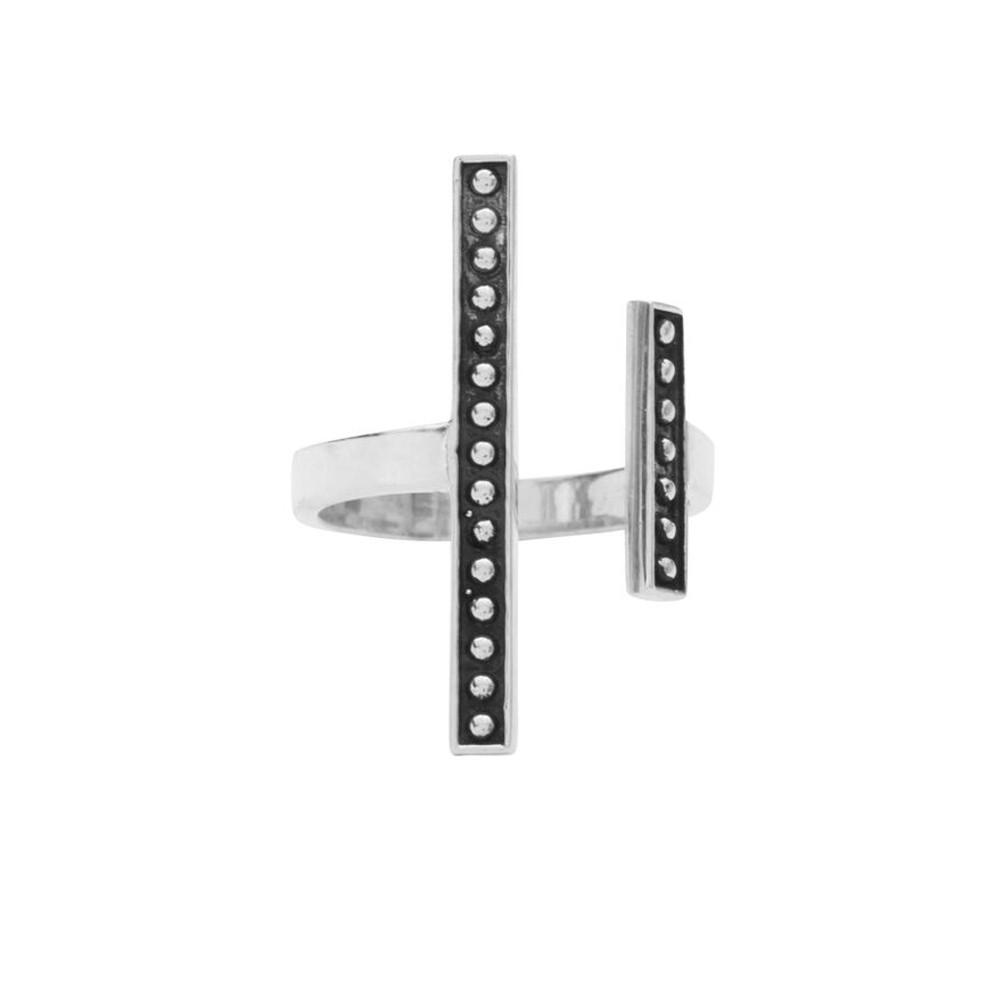Flaca Picks: Asymmetrical Open Antique Ring- Only 1 left!