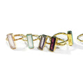 Emerald Stack Ring