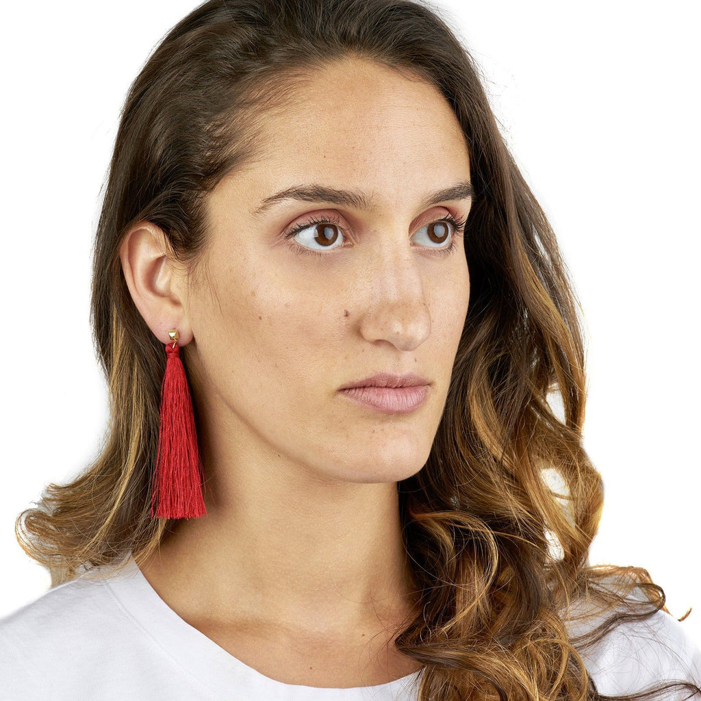 Bullet Stud with XL Tassel
