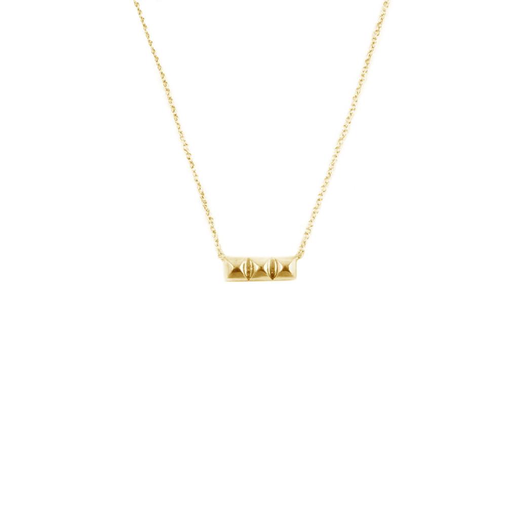 New 3-Tier Bullet Necklace