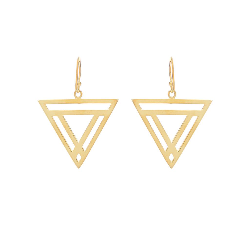 Triangle Earrings
