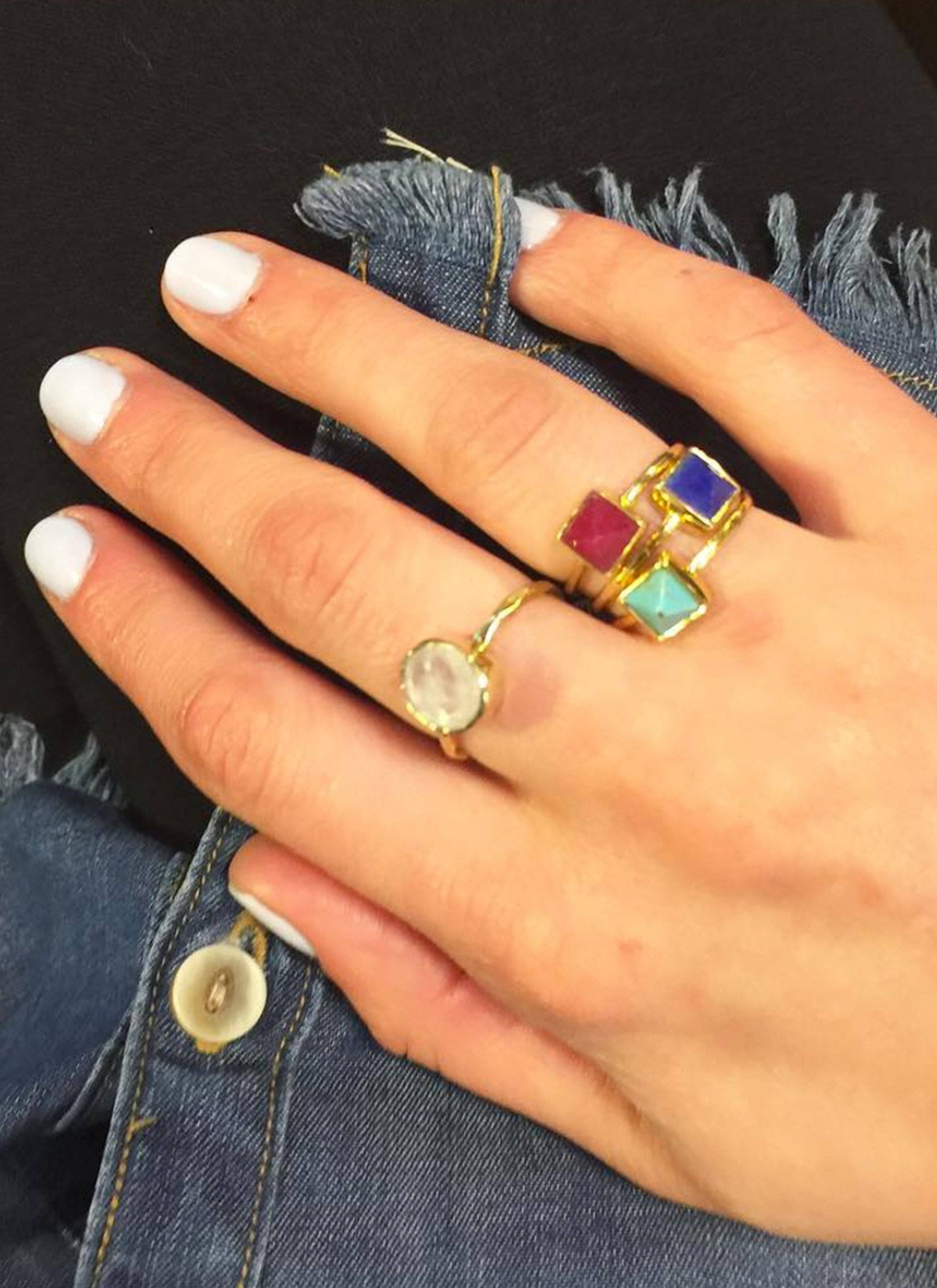 Oval Stack Ring