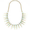 Small Tribal Necklace with Pave