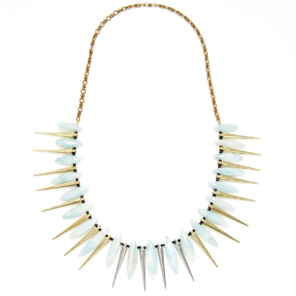 Small Tribal Necklace with Pave