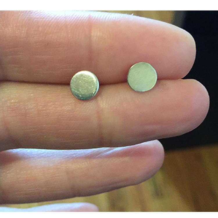 Mini Round Disc Studs
