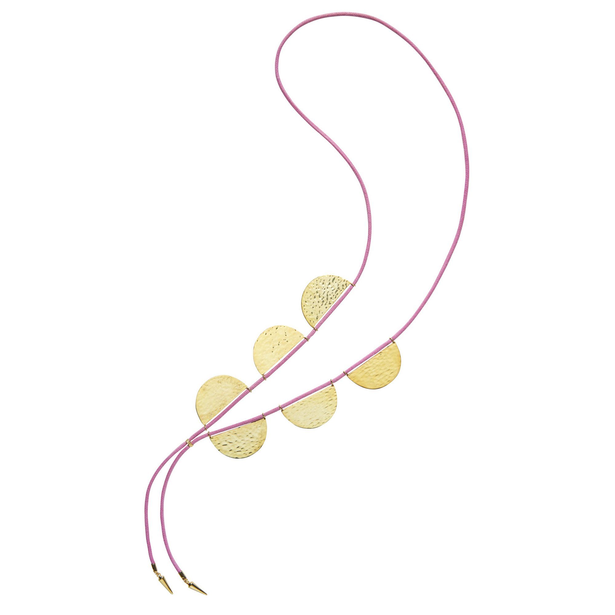 Large Aurora Lariat Necklace