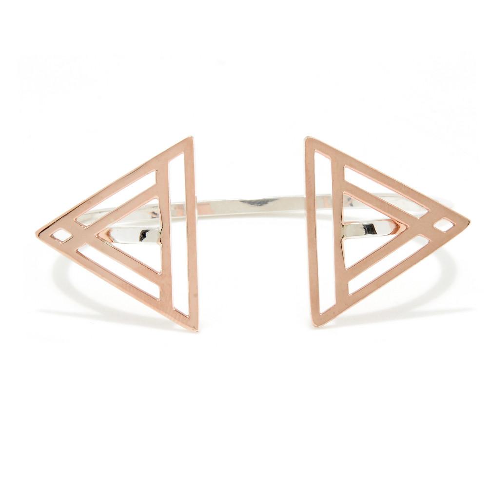 Winged Triangle Bangle, Only 1 Remains!