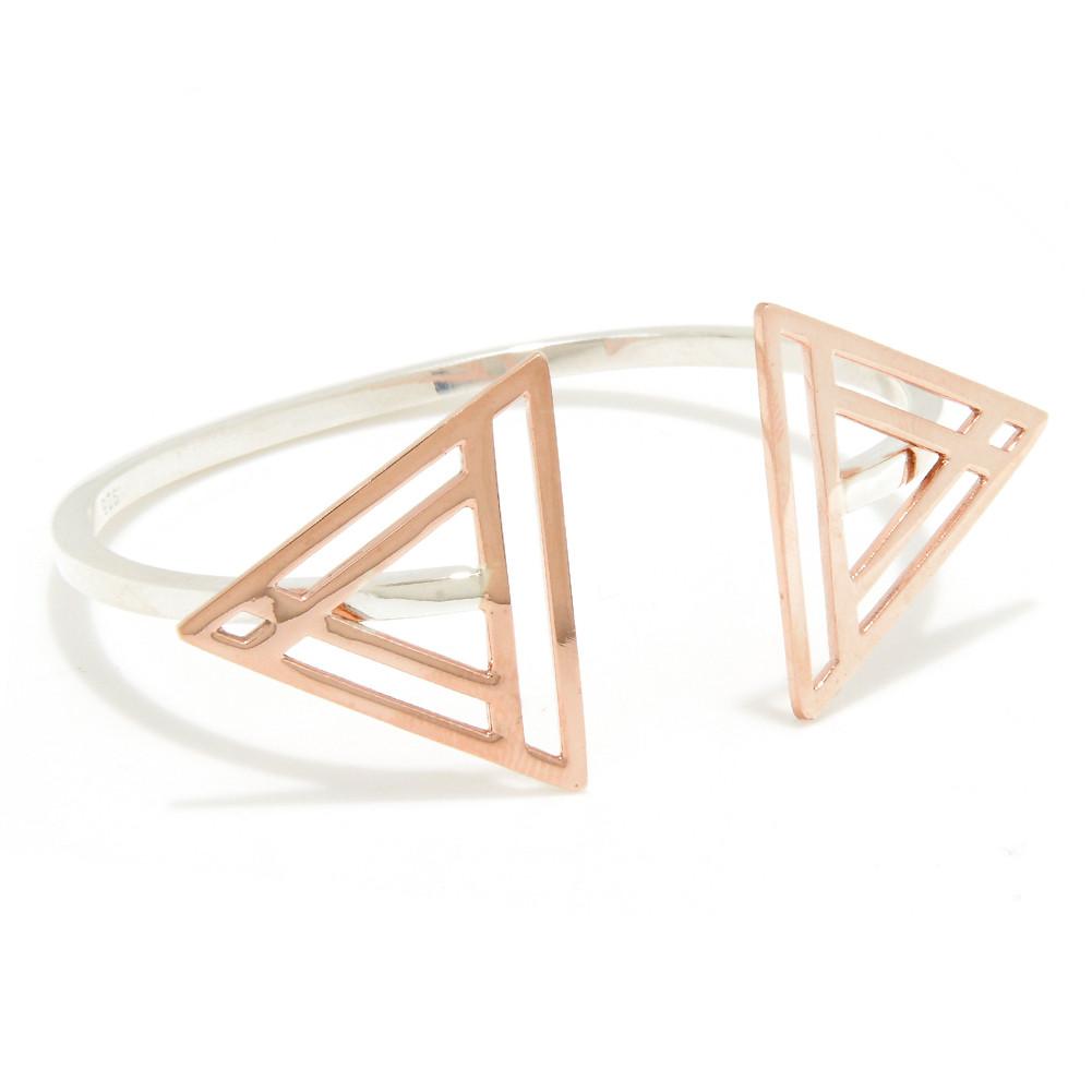 Winged Triangle Bangle, Only 1 Remains!