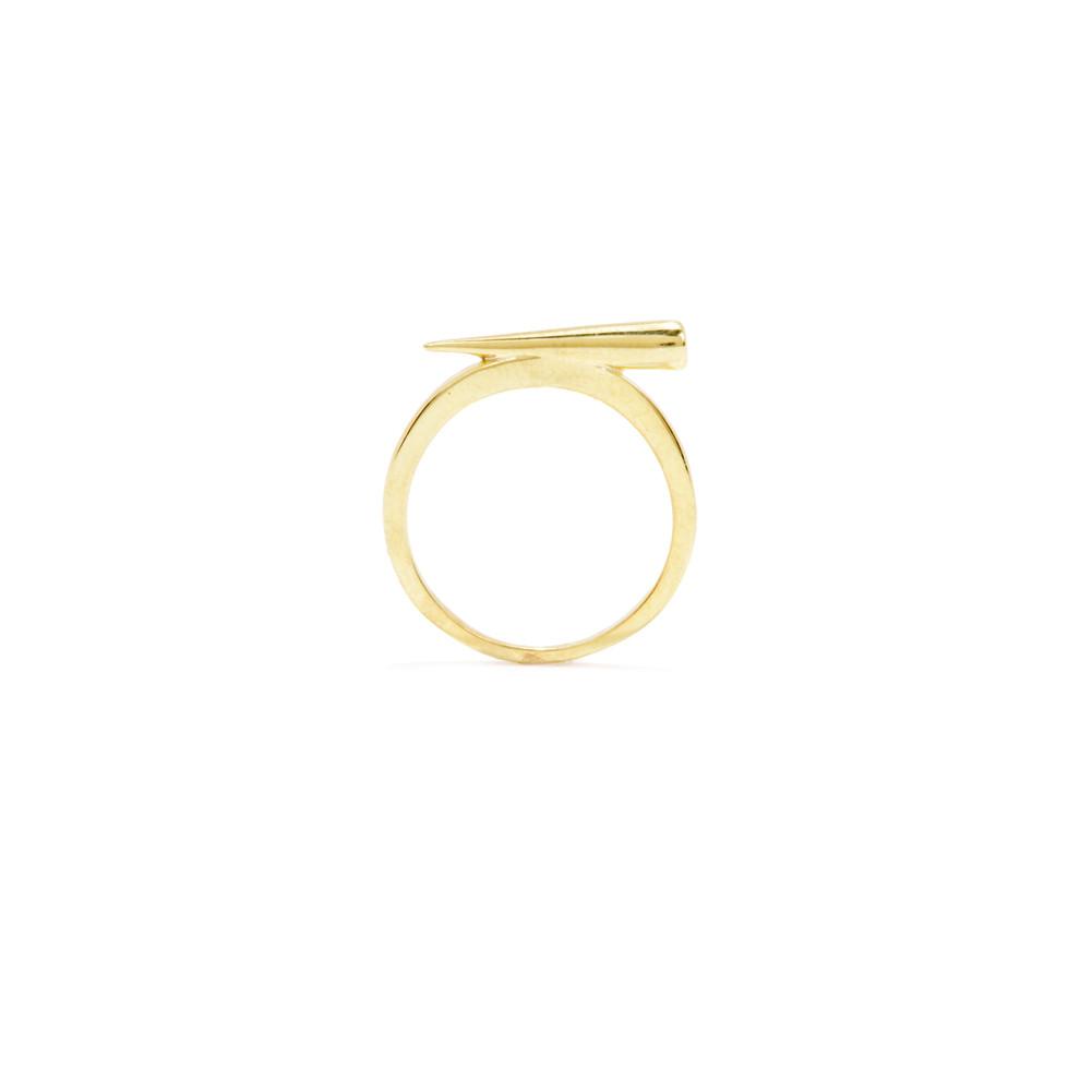 Flaca Picks: Plain Spike Stack Ring