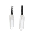 Long Antique Stud with Drop -