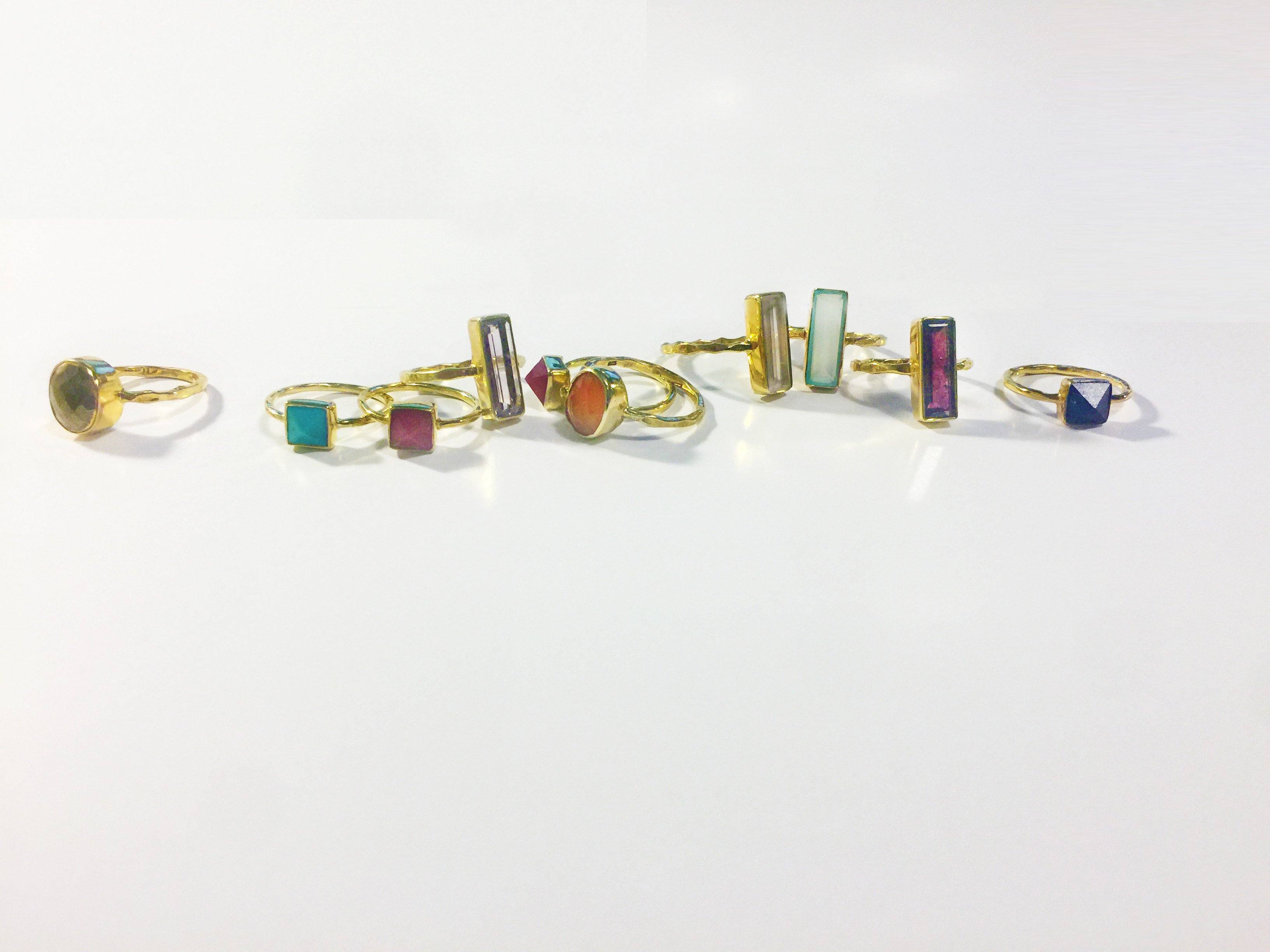 Oval Stack Ring