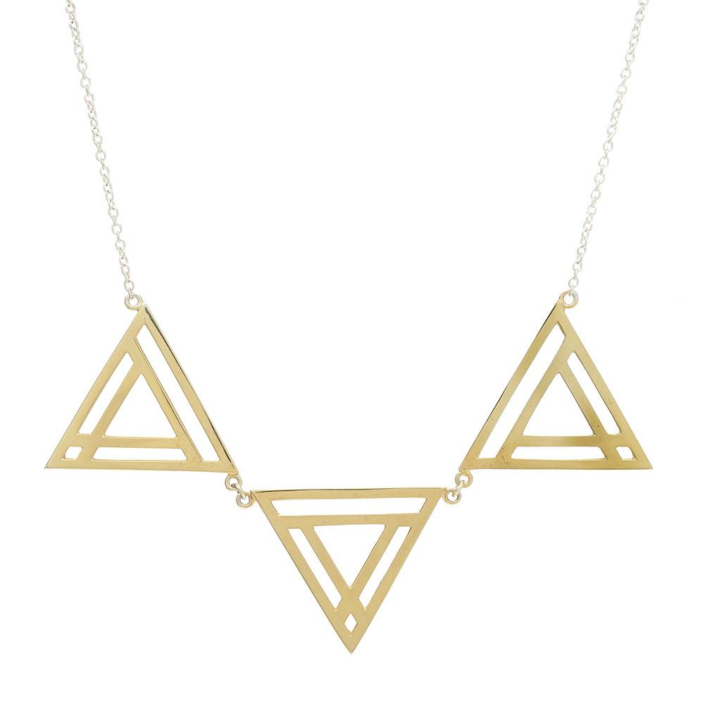 Small Triangle Necklace