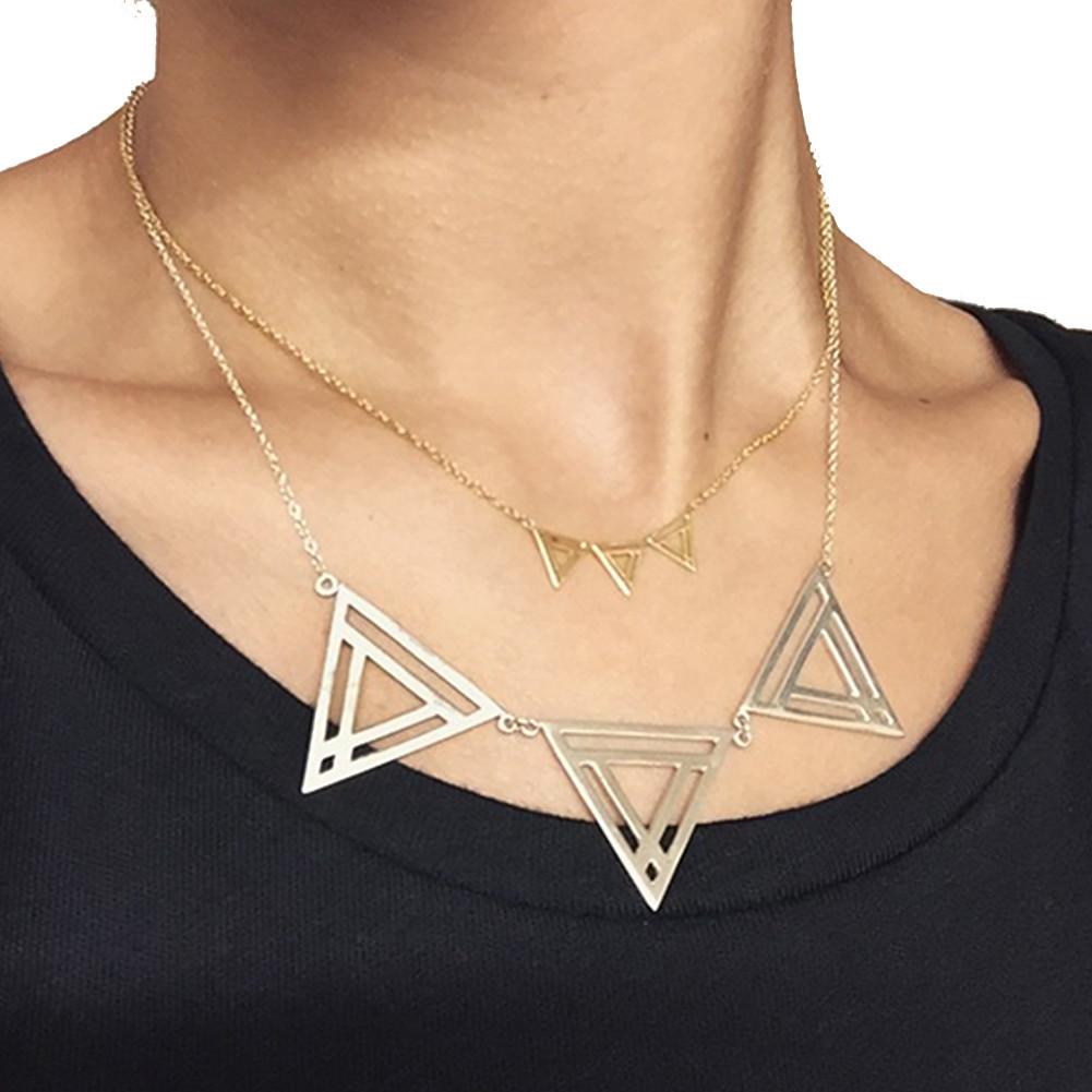 Small Triangle Necklace