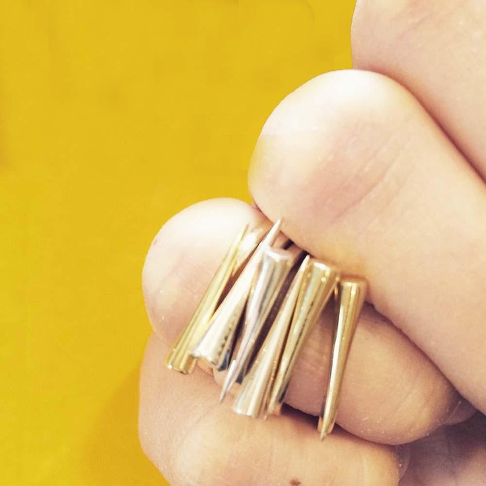 Flaca Picks: Plain Spike Stack Ring