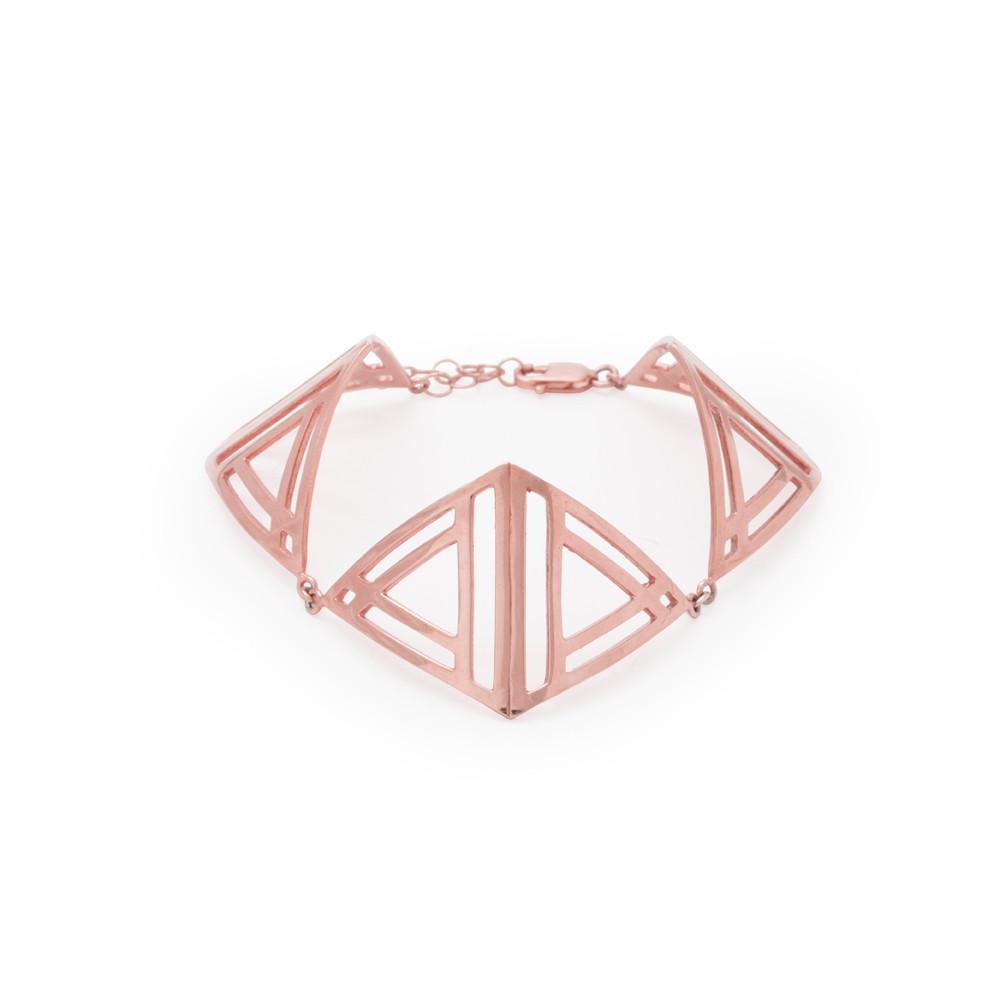 Triple Triangle Bracelet