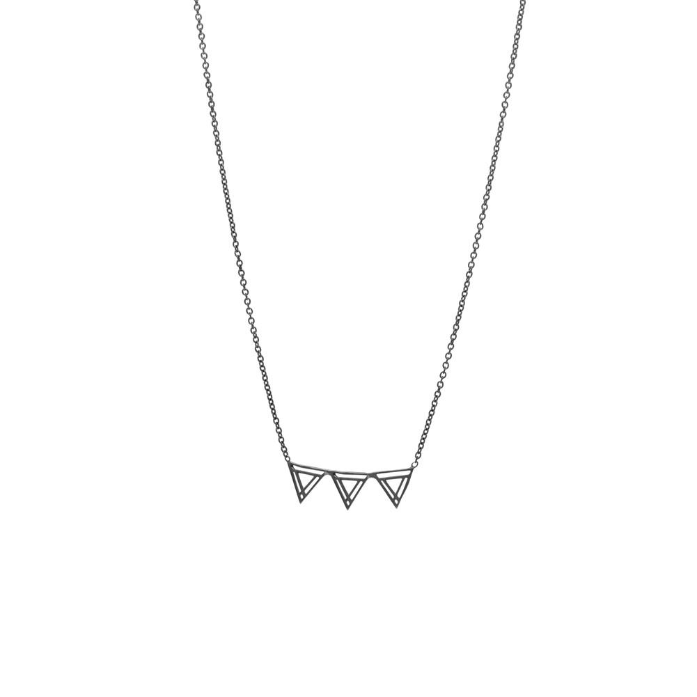 Southbound Triangle Layering Necklace