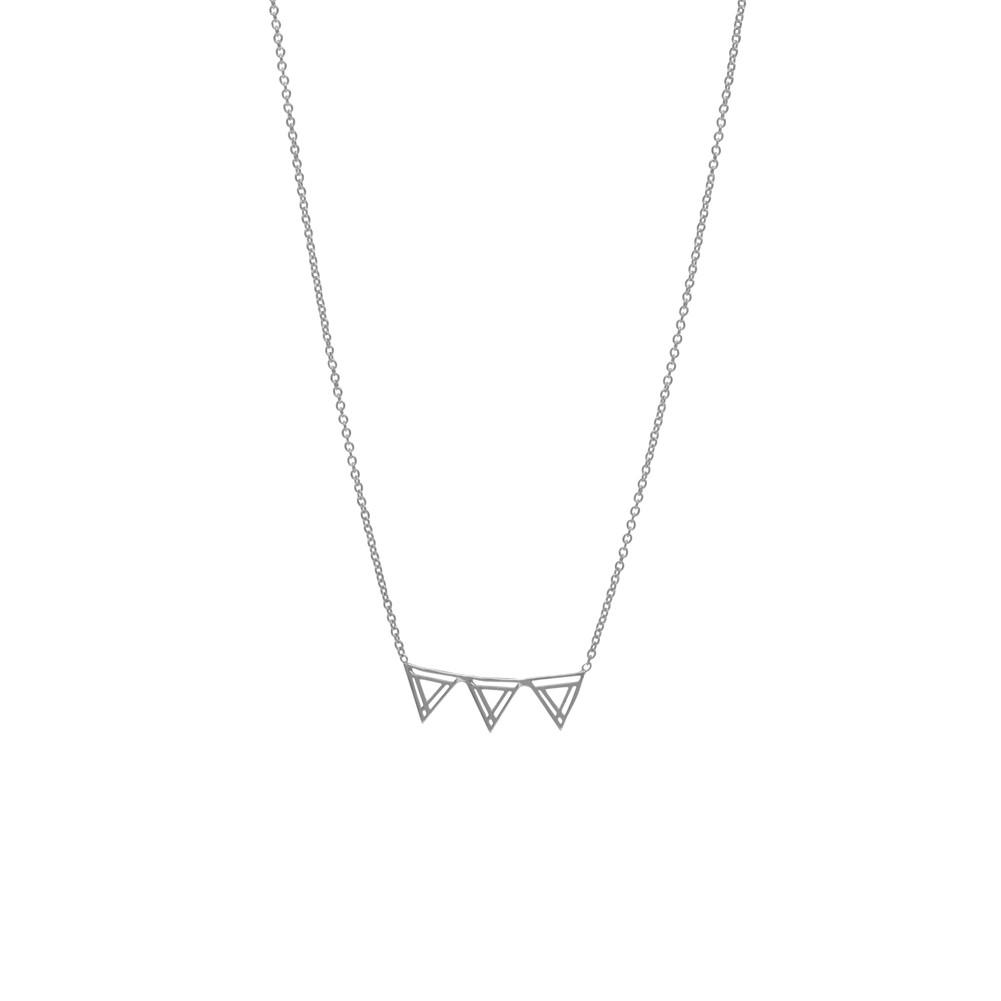 Southbound Triangle Layering Necklace