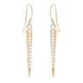 Medium Spike Stud with Pave